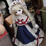 HMANE BJD Dolls Clothes for 1/6 BJD Dolls, Vintage Royal Court Style Dress for 1/6 BJD Dolls (No Doll)