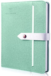Lined Notebook journals Hardcover 120 GSM Thick Paper TAKA PRYOR Notebooks Use for Work Study Writing Travel or Business Medium 5.7 X 8.5 inches (Green)