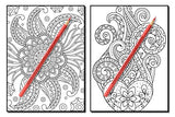 Coloring Books for Adults Relaxation: 100 Magical Swirls Coloring Book with Fun, Easy, and Relaxing Designs