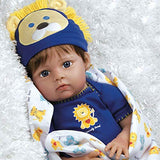 Paradise Galleries Reborn Baby Doll Boy Lions & Tigers & Bears, Oh My! Realistic Baby is Weighted and Comes with 3 Outfits. Kids 6+