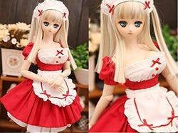 1/3 SD16 DD DY BJD Dollfie Outfit / Doll COS Dress / Apron Dress for Maid, Big Chest Girl