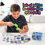 Original Stationery Galaxy Space Goo, Glow in The Dark DIY Space Putty, 29 Piece Therapy Putty with Glow in The Dark Goo Kit, Perfect Kids Stress Relief Putty Slime and Experiments for Kids Ages 8-12