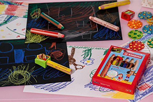 Stabilo Woody 3-in-1 Colored Pencils - Sharpener
