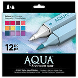 Aqua Markers by Spectrum Noir 12 Count Primary
