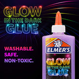 Elmer's, 5 oz, Purple Glow in The Dark Liquid Glue