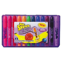 Mr. Sketch Scented Gel Crayons, Assorted Colors