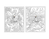 Fairy Life Coloring Book: An Adult Coloring Book Featuring Beautiful Fairies, Magical Fantasy Scenes and Relaxing Animal and Nature Patterns