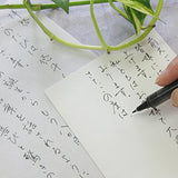 Kuretake Tegami Refillable Letter Pen - Super Fine Lettering Tip - Black Body