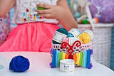Mira Handcrafts 60 Yarn Bonbons – Total of 1312 Yard Acrylic Yarn for Knitting and Crochet - Yarn