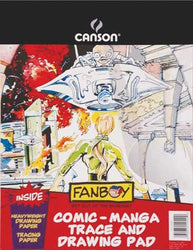 Canson Fanboy Comic - Manga Trace and Draw Pack