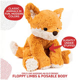 GUND Cozys Collection Fox Stuffed Animal Plush Toy for Ages 1 and Up, Orange, 10”