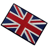 EmbTao Patches British Union Jack Embroidered England Flag UK Great Britain Hook & Loop Emblem