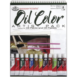 Royal & Langnickel Oil Color Artist Pack, 9-Inch by 12-Inch