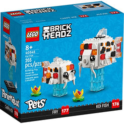 LEGO 40545 Brick Headz Koi Fish Building Set 203 Pieces