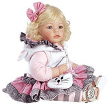 Adora ToddlerTime "The Cat's Meow" Doll with cat themed outfit, hooded vest and fuzzy cat purse