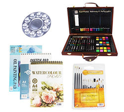 KIDDYCOLOR Deluxe Art Set for Kids 159 Piece with DIY Suitcase,Colored  pencils Crayons,Painting