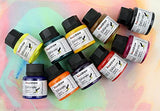 Liquidraw Calligraphy Ink Set of 10 for Dip Pens Holder Writing 35ml Calligraphy Pens Brush Ink Artists Quality for Drawing & Lettering