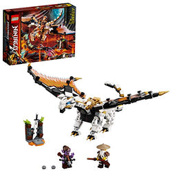 LEGO NINJAGO Wu’s Battle Dragon 71718 Ninja Battle Set Building Kit Featuring Buildable Figures (321 Pieces)