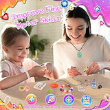 Arts and Crafts for Kids Ages 8-12: Crafts for Girls Ages 8-12, DIY Jewelry Making Kits Toys for 5-12 Year Old Girls, Epoxy Resin Molds for Personalized Gift, 4 5 6 7 8 Year Old Girl Birthday Gift