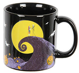 Disney The Nightmare Before Christmas Moon Scene Heat Reactive Color Changing 20 OZ. Tea Coffee Mug