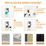 100 Pcs Sticker Halloween Decals Stickers Surprise Bulk Weird Pumpkin Skeleton Stickers Mixed Pack Cool Things Under 20 Dollars Sticker Packs for Child (100 Pcs Halloween Sticker)