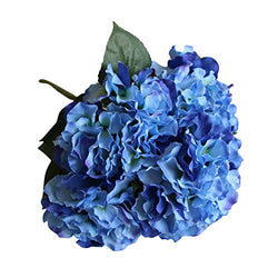 AMTION Artificial Silk Fake 5 Heads Flower Bunch Bouquet Home Hotel Wedding Party Garden Floral