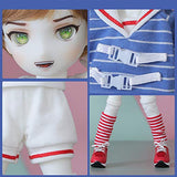 Fbestxie BJD Doll 1/6 28.8CM 11.3Inch Ball Joints Handsome SD Dolls Children's Creative Toys with Clothes Shoes Wig Hair Makeup
