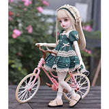 ZDLZDG 1/6 BJD Doll Body 30cm Pure Handmade Ball Jointed Girls Doll with Makeup, Resin SD Doll, DIY Dress up