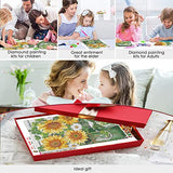 Diamond Painting Kits - Sgokuno 5D Diamond Art for Adults Kids Diamond Painting Kits Accessories Full Drill Kit Crystal Pictures Home Wall Decor Gifts (15.8 x 11.8in)…