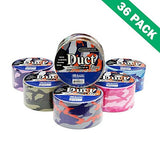 Colored Duct Tape, Assorted Camouflage Color 36 Pack Duct Tape Multi Purpose
