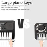 AIMEDYOU 49 Keys Piano Keyboard for Kids Multifunction Portable Piano Electronic Keyboard Music Instrument Birthday Xmas Day Gifts for Kids