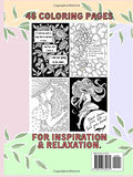Motivational Coloring Book For Women: Hardcover Adult Coloring Book for Inspiration and Relaxation with Encouraging Positive Affirmations and Quotes.
