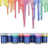 'All-in-ONE' Metallic + Glitter + Acrylic Paint Set by individuall - Professional Grade Acrylic Paints Set - Acrylic Hobby Paints Made in Germany - Craft Paints Set, Vivid Colors