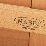 Mabef Master Studio H-Frame Easel with Crank (MBM-04), Brown