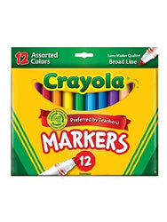 Crayola Markers set of 12 [PACK OF 4 ]