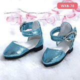 BJD Shoes 1/6 Cat Lovely Style for The YOSD Littlefee Body Doll Accessories WX6-77-silver Small
