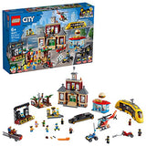 LEGO City Main Square 60271 Set, Cool Building Toy for Kids, New 2021 (1,517 Pieces)