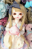 Zgmd 1/4 BJD doll SD doll MOMO sister doll contains face make-up