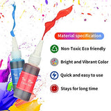 Tie Dye Kit,Ubefond 36 Colors Fast Party Fabric Dye Art Set for Kids Adults with 247 Pieces Tie-Dye Tool, School Family Activity Groups Festivals Supplies DIY Handmade Project