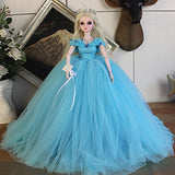 Cinderellas' Ball 1/3 SD Doll 24" Jointed Gift Girl Bjd Doll + Makeup + Full Set