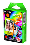Fujifilm Instax Mini Rainbow Film X2 (20 Sheets) + Album for Fuji Instax Photos - Instant Film Bundle