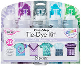 Tulip One-Step Tie-Dye Kit, 5 Mermaid Colors, Easy Activity Kit for Kids & Adults, Endless Designs, Vibrant Fabric Dye