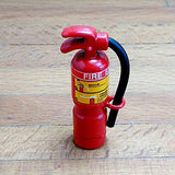 BARMI Cute Miniature 1:12 1:6 Simulation Fire Extinguisher Dollhouse Accessories Decor,Perfect DIY Dollhouse Toy Gift Set Red