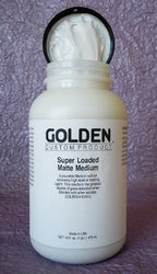 Golden Acrylic Super Loaded Matte Medium - 16 oz Jar