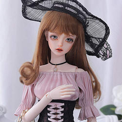 MZBZYU 1/3 BJD Doll 56.5cm 22.24" Ball Jointed Dolls Wedding Princess Doll with Full Set Clothes Socks Shoes Wig Surprise Gift for Child Male and Female Couple