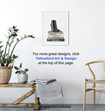 Designer Shoes Wall Art - Fashion Design Poster Print - Books of Louis Vuitton, Prada - Glam Wall Decor - Glamour Home Decor - Luxury Gifts for Women - Girls Bedroom, Living Room Decorations