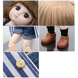 YIHANGG BJD Doll, 1/6 SD Dolls 12 Inch Ball Jointed Doll DIY Toys with Full Set Clothes Shoes Wig Makeup, Gift for Girls Kids Birthday Festival Collection,B