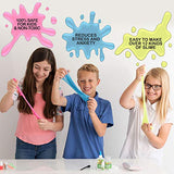 EMBRACE PLAY Slime Kit for Girls and Boys - The Ultimate 56 Piece Slime Kit Slime Supplies Includes Non-Borax Slime Glue, Slime Scents, Slime Add Ins, and Other Slime Ingredients