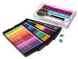 Feela 152 Colored Pencils with Pencil Sharpener Premium Soft Core Colors Pencils Set for Adult