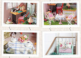 Rylai 3D Puzzles Miniature Dollhouse DIY Kit w/ Light -Dreamland Series Dolls Houses Accessories with Furniture LED Music Box Best Birthday Gift for Women and Girls